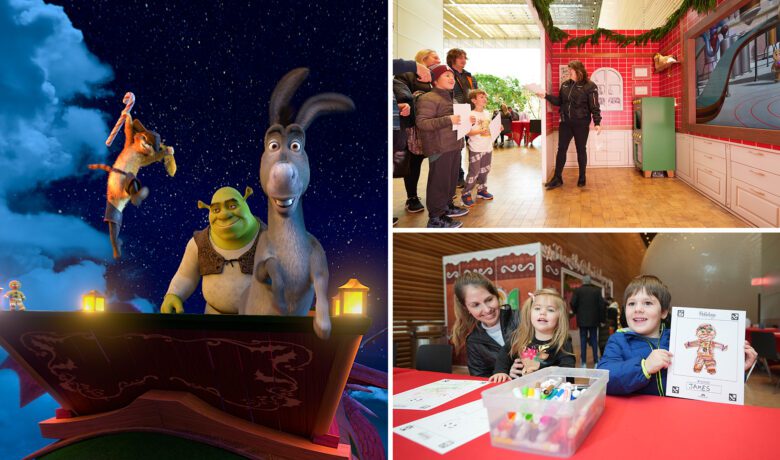 “DreamWorks Shrek’s Festive Flight” at The Universal Sphere™ 