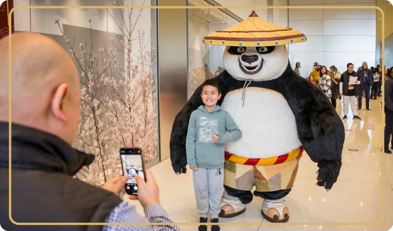 Meet Kung Fu Panda's Po